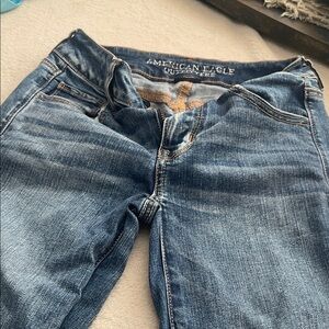 American Eagle Outfitters Women's Medium Blue Skinny Jeans